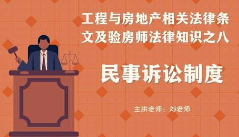 验房师法律知识之八 民事诉讼制度